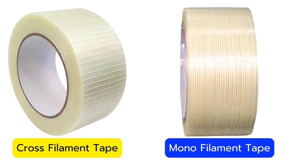 CrossFilamentTapeและMonoFilamentTapeคือ