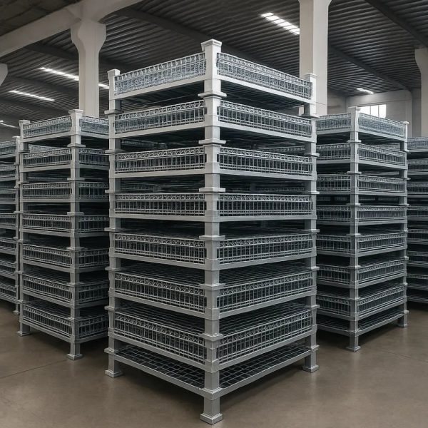 ตะแกรงเหล็กพับได้ (Mesh Pallet) - Image 5